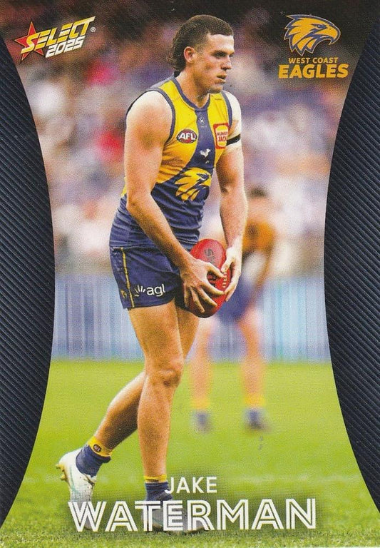 Jake Waterman #186 West Coast Eagles | 2025 Select AFL Footy Stars | Trading Card
