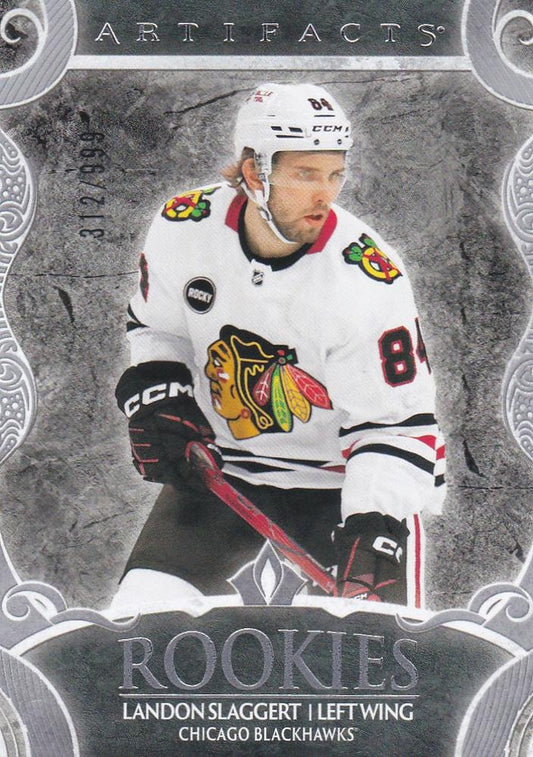 Landon Slaggert #187 Chicago Blackhawks | 2024-25 Upper Deck Artifacts | NHL Trading Card