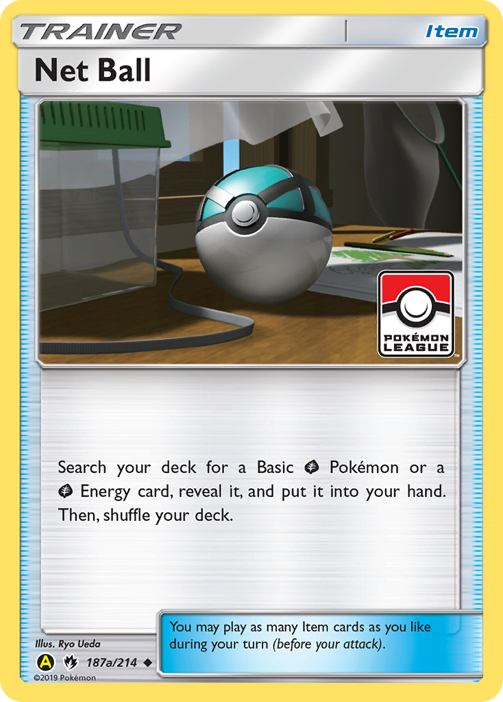 Net Ball 187a/214 Uncommon | Lost Thunder | Pokemon Card