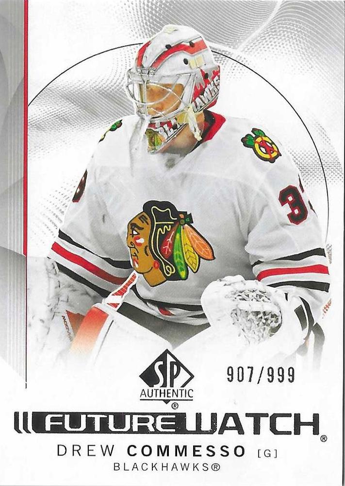 Drew Commesso #188 Chicago Blackhawks | 2024-25 SP Authentic | NHL Trading Card