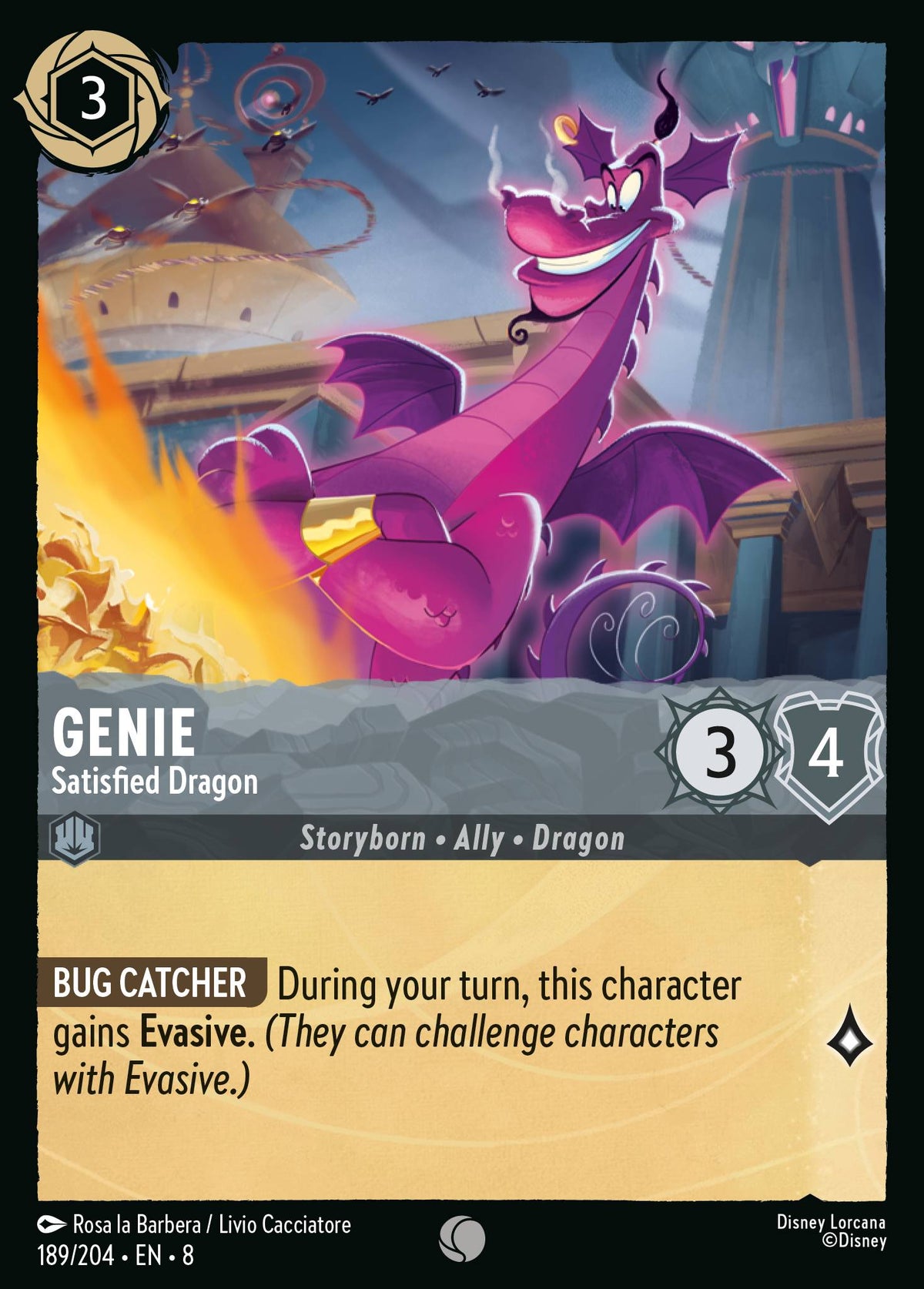 Genie - Satisfied Dragon