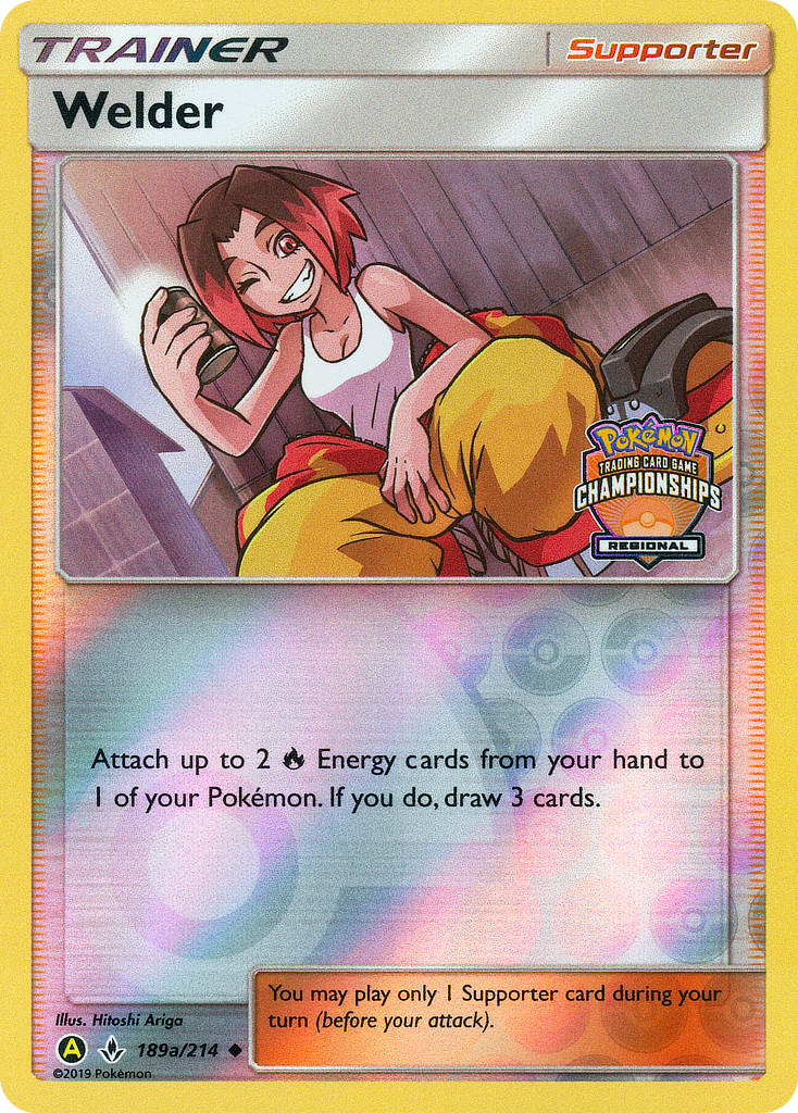 Welder 189a/214 Uncommon | Unbroken Bonds | Pokemon Card