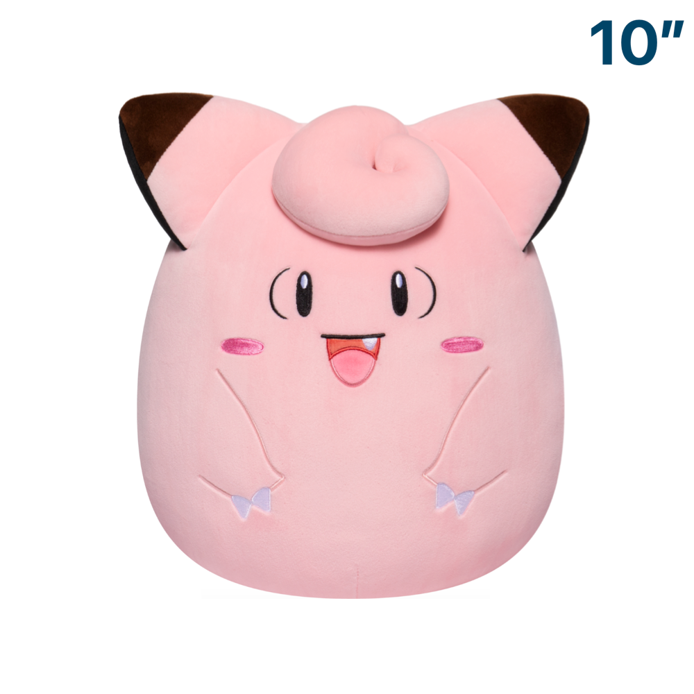 Clefairy ~  10" Pokemon Squishmallow Plush ~ IN STOCK