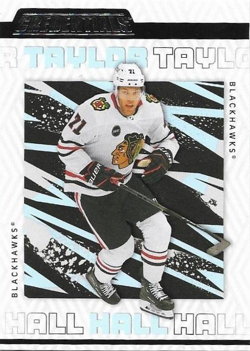 Taylor Hall #18 Chicago Blackhawks | 2023-24 Upper Deck Credentials | NHL Trading Card
