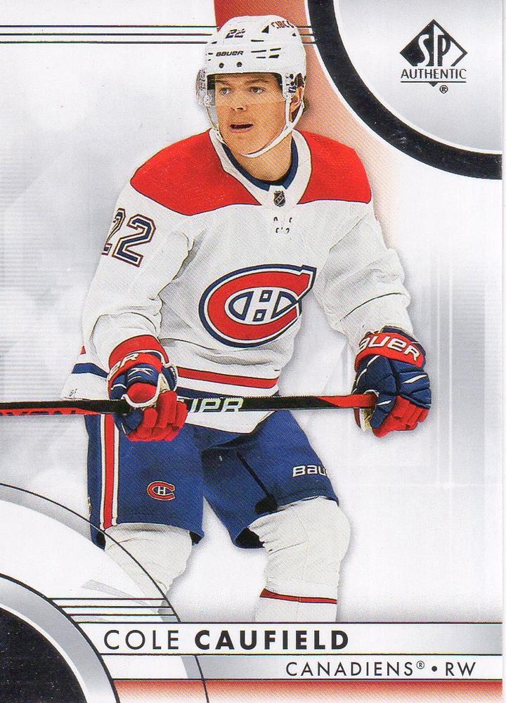 Cole Caufield #18 Montreal Canadiens | 2023-24 SP Authentic | NHL Trading Card