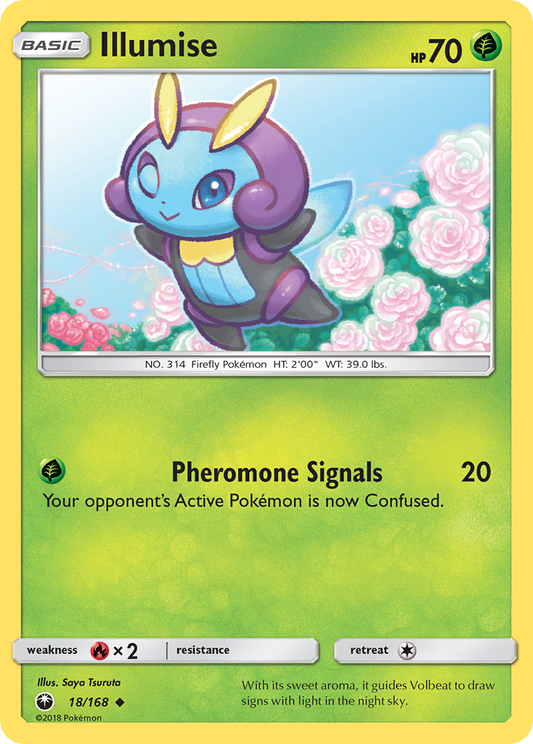 Illumise 18/168 Uncommon | Celestial Storm | Pokemon Card