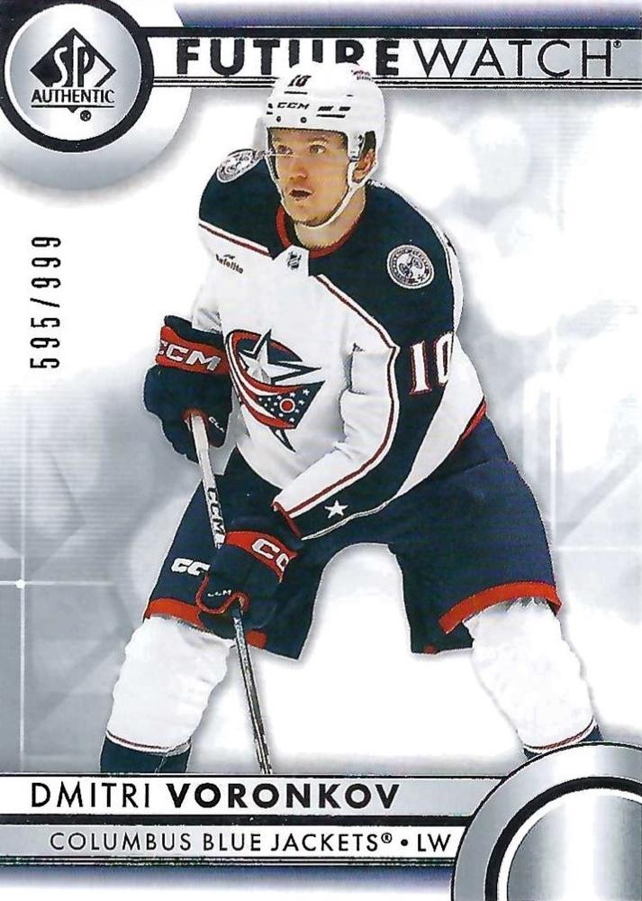 Dmitri Voronkov #192 Columbus Blue Jackets | 2023-24 SP Authentic | NHL Trading Card
