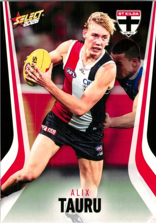 Alix Tauru #192 St. Kilda Saints | 2026 Select AFL Footy Stars | Trading Card