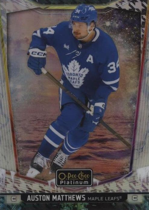 Auston Matthews #193 Toronto Maple Leafs | 2024-25 O-Pee-Chee Platinum | NHL Trading Card