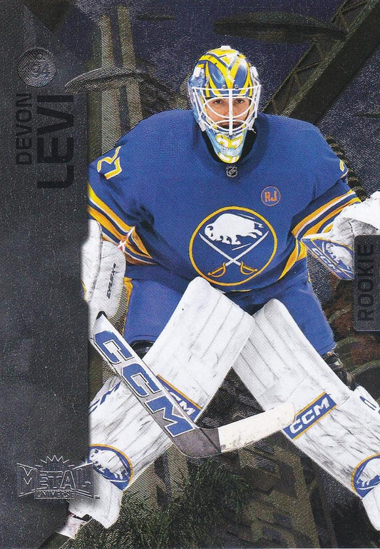 Devon Levi #194 Buffalo Sabres | 2023-24 SkyBox Metal Universe | NHL Trading Card