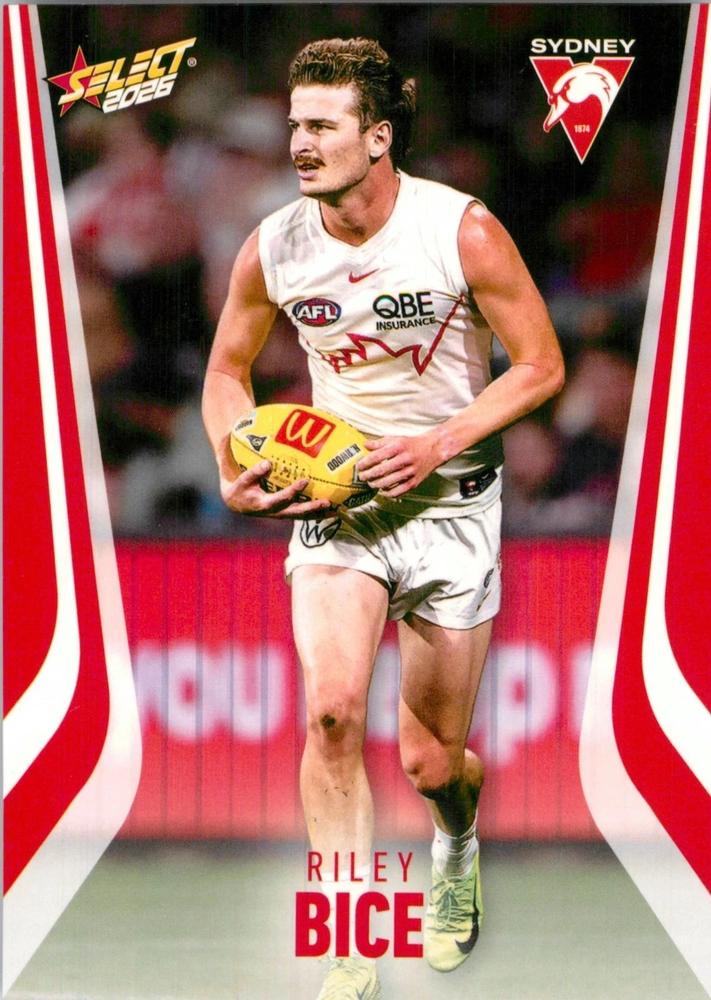 Riley Bice #196 Sydney Swans | 2026 Select AFL Footy Stars | Trading Card