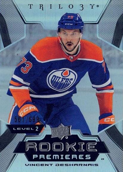Vincent Desharnais #198 Edmonton Oilers | 2023-24 Upper Deck Trilogy | NHL Trading Card