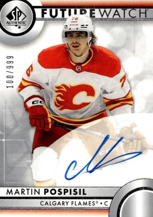 Martin Pospisil #199 Calgary Flames | 2023-24 SP Authentic | NHL Trading Card