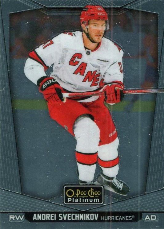 Andrei Svechnikov #199 Carolina Hurricanes | 2024-25 O-Pee-Chee Platinum | NHL Trading Card