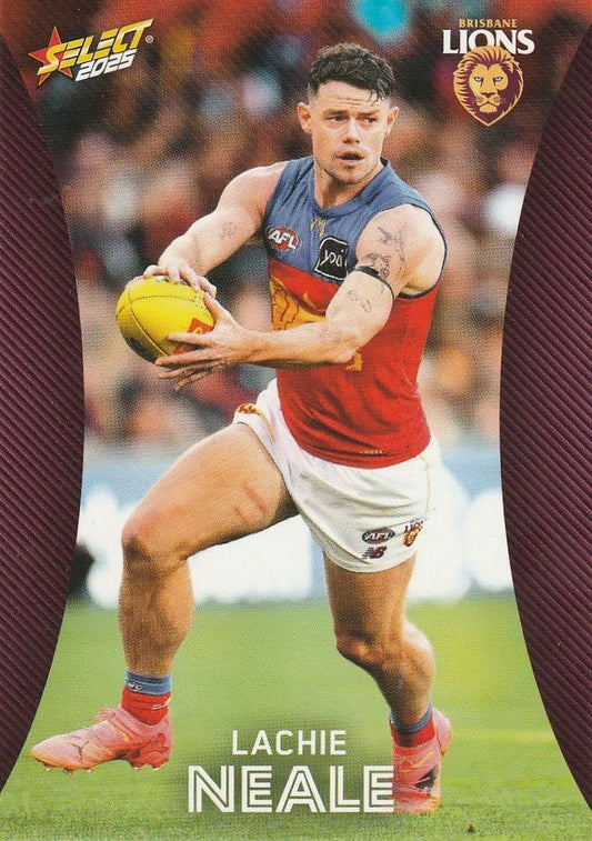 Lachie Neale #19 Brisbane Lions | 2025 Select AFL Footy Stars | Trading Card