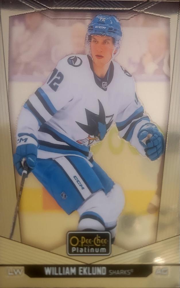 William Eklund #19 San Jose Sharks | 2024-25 O-Pee-Chee Platinum | NHL Trading Card