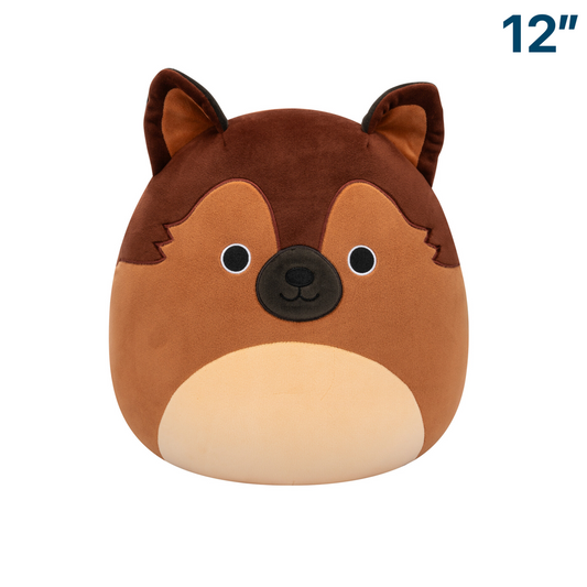 Mario the German Shepherd Dog ~ 12" Squishmallow Plush