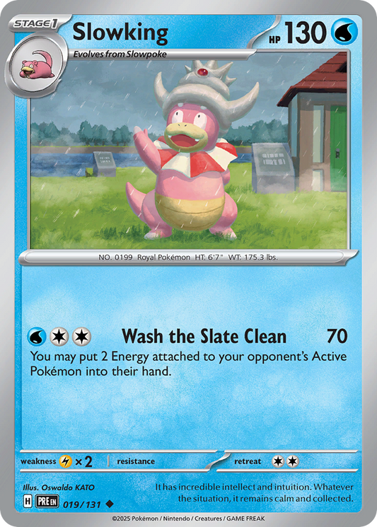 Slowking 19/131 Uncommon | Prismatic Evolutions | Pokemon Card