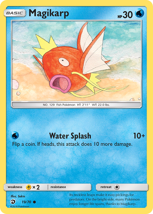 Magikarp 19/70 Common | Dragon Majesty | Pokemon Card