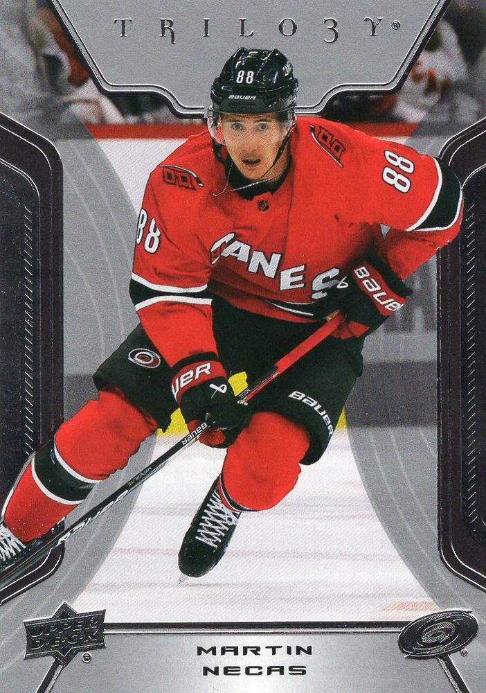 Martin Necas #1 Carolina Hurricanes | 2023-24 Upper Deck Trilogy | NHL Trading Card