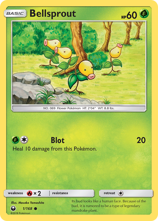 Bellsprout 1/168 Common | Celestial Storm | Pokemon Card