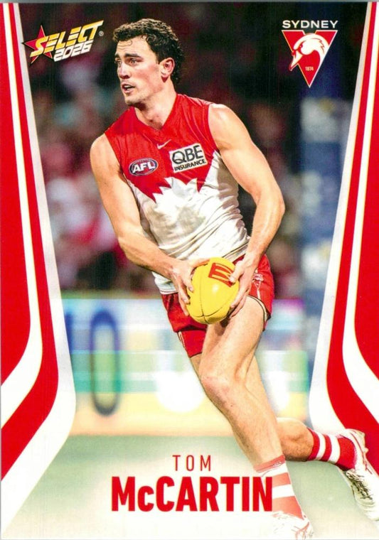Tom McCartin #202 Sydney Swans | 2026 Select AFL Footy Stars | Trading Card