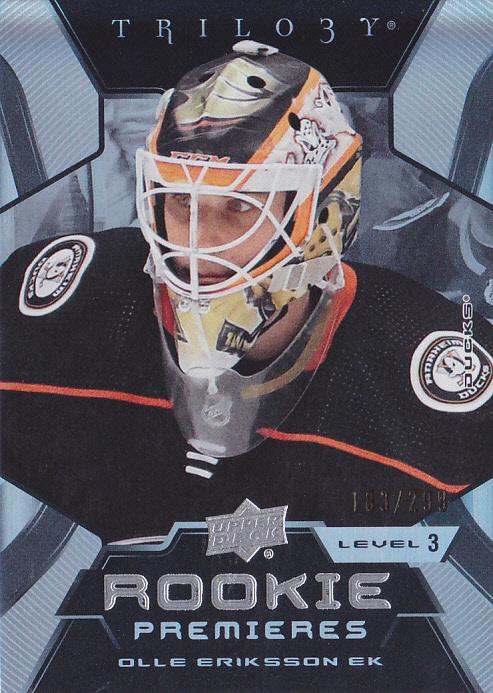 Olle Eriksson Ek #203 Anaheim Ducks | 2023-24 Upper Deck Trilogy | NHL Trading Card