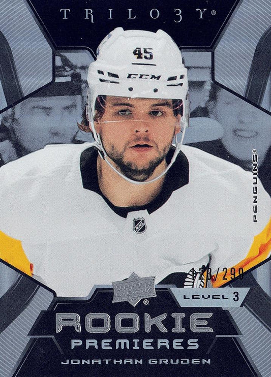 Jonathan Gruden #204 Pittsburgh Penguins | 2023-24 Upper Deck Trilogy | NHL Trading Card