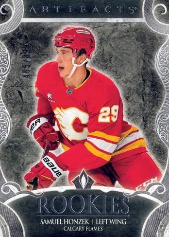 Samuel Honzek #205 Calgary Flames | 2024-25 Upper Deck Artifacts | NHL Trading Card