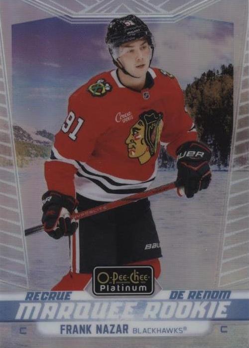 Frank Nazar #206 Chicago Blackhawks | 2024-25 O-Pee-Chee Platinum | NHL Trading Card