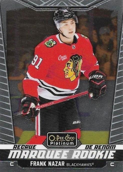 Frank Nazar #206 Chicago Blackhawks | 2024-25 O-Pee-Chee Platinum | NHL Trading Card