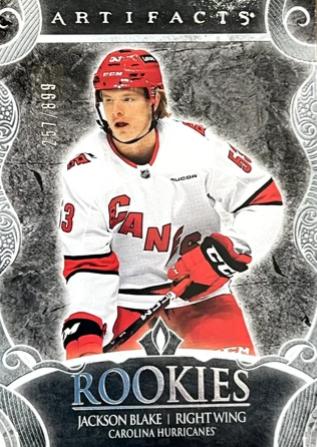Jackson Blake #206 Carolina Hurricanes | 2024-25 Upper Deck Artifacts | NHL Trading Card