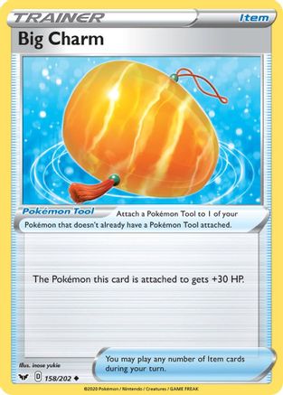 Big Charm 158/202 Reverse Holo | Sword & Shield | Pokemon Card