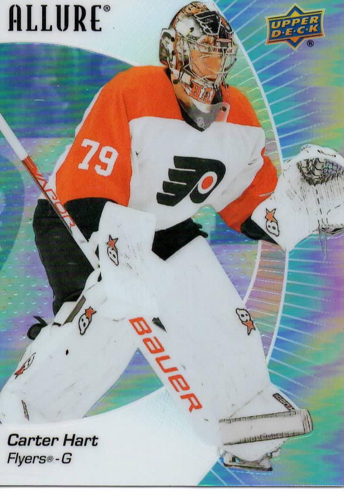 Carter Hart #20 Philadelphia Flyers | 2023-24 Upper Deck Allure | NHL Trading Card
