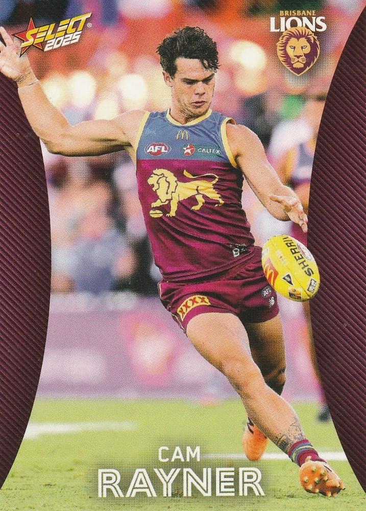 Cameron Rayner #20 Brisbane Lions | 2025 Select AFL Footy Stars | Trading Card