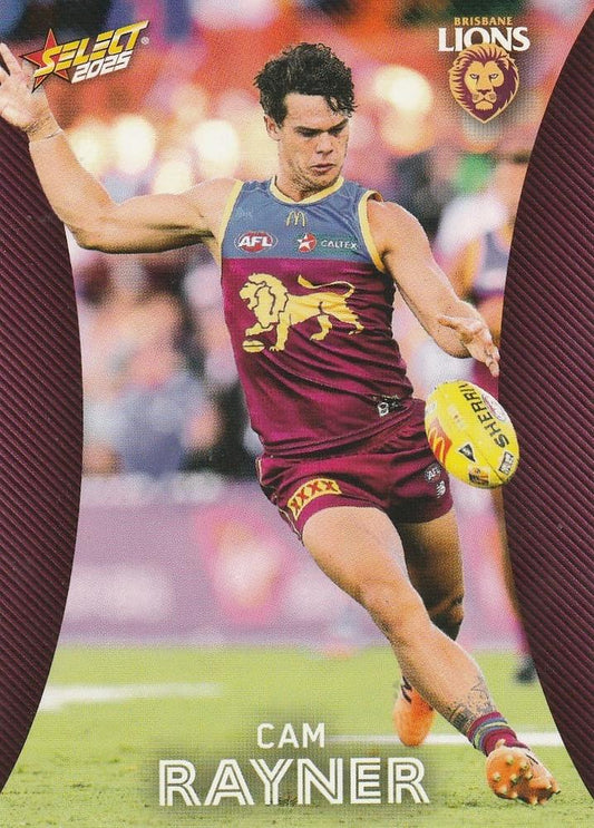 Cameron Rayner #20 Brisbane Lions | 2025 Select AFL Footy Stars | Trading Card