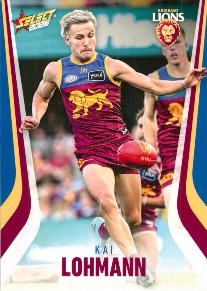 Kai Lohmann #20 Brisbane Lions | 2026 Select AFL Footy Stars | Trading Card