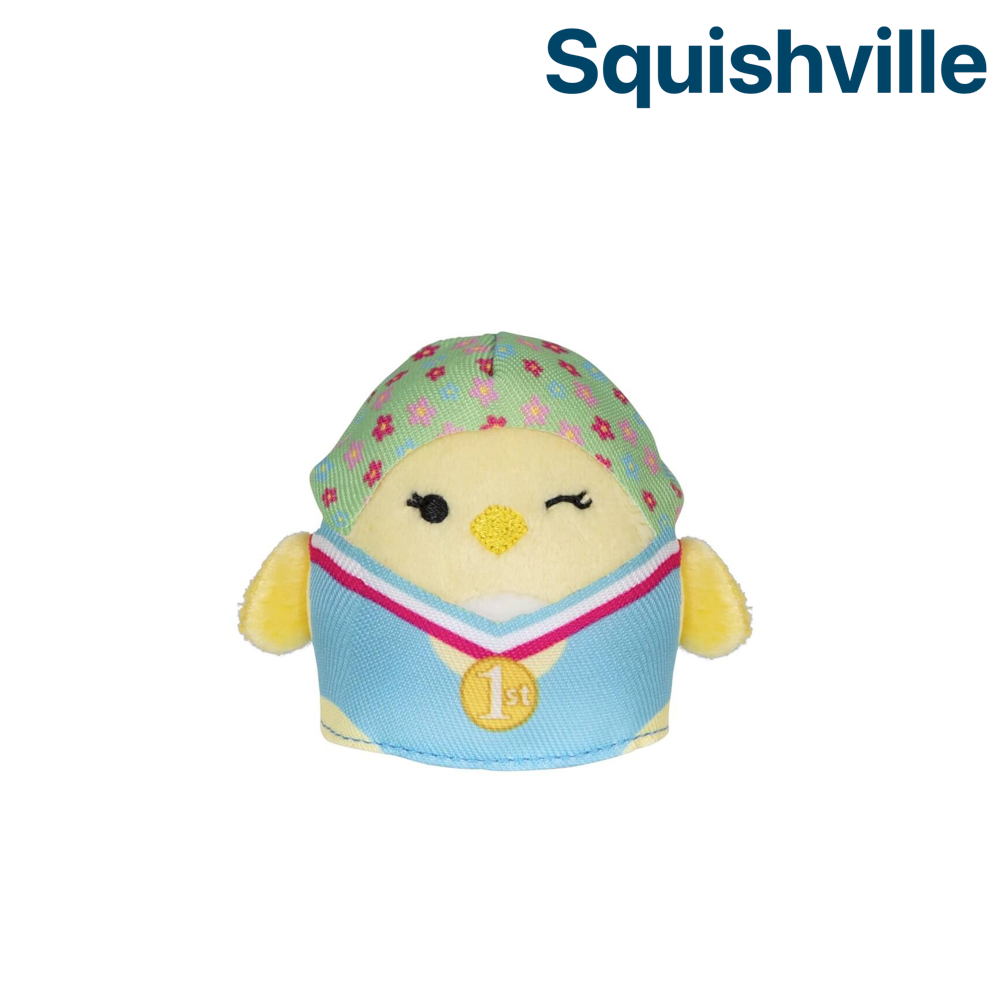 Triston the Chick with Hoodie ~ 2" Individual SERIES 10 Squishville by Squishmallows