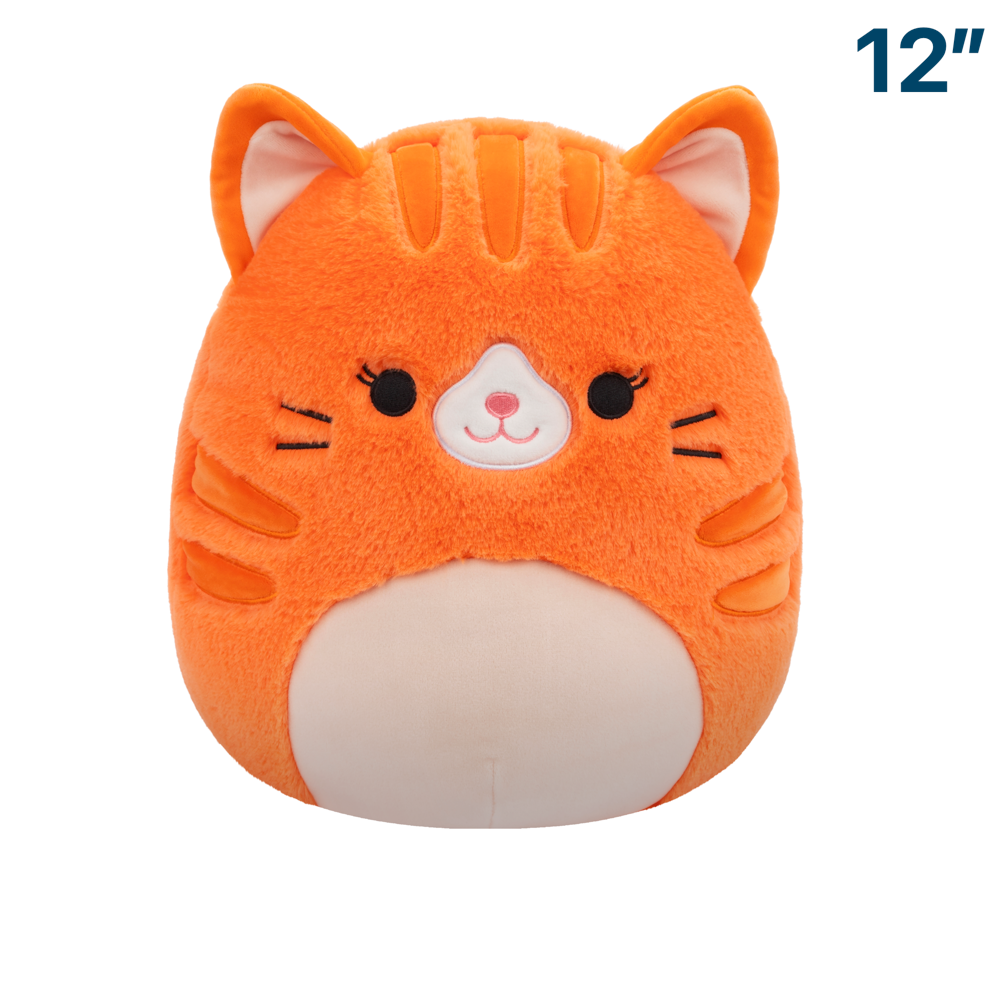 Gigi The Orange Tabby Cat FuzzAMallows 12 Squishmallow Plush gigi-the-orange-tabby-cat-fuzzamallows-12-squishmallow-plush