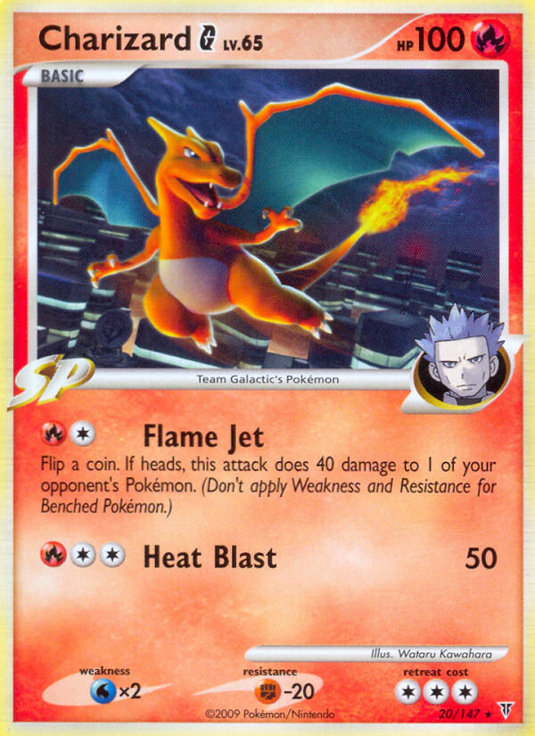 Charizard G 20/147 Rare | Supreme Victors | Pokemon Card
