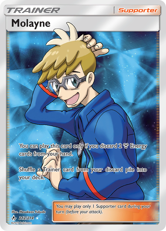 Molayne 212/214 Rare Ultra | Unbroken Bonds | Pokemon Card