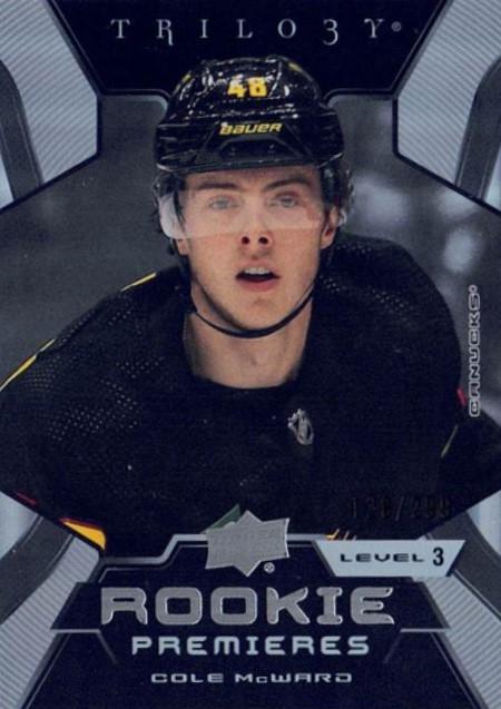 Cole McWard #214 Vancouver Canucks | 2023-24 Upper Deck Trilogy | NHL Trading Card