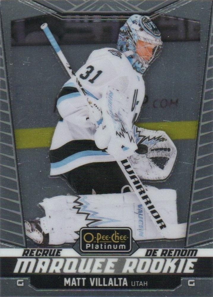 Matt Villalta #214 Utah Hockey Club | 2024-25 O-Pee-Chee Platinum | NHL Trading Card