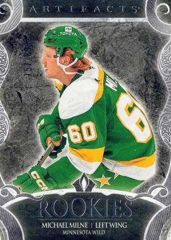 Michael Milne #215 Minnesota Wild | 2024-25 Upper Deck Artifacts | NHL Trading Card