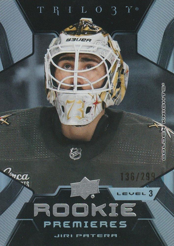 Jiri Patera #218 Vegas Golden Knights | 2023-24 Upper Deck Trilogy | NHL Trading Card