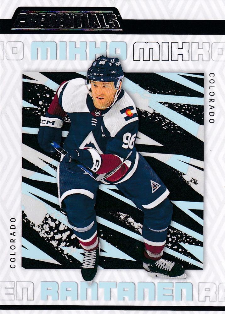 Mikko Rantanen #21 Colorado Avalanche | 2023-24 Upper Deck Credentials | NHL Trading Card