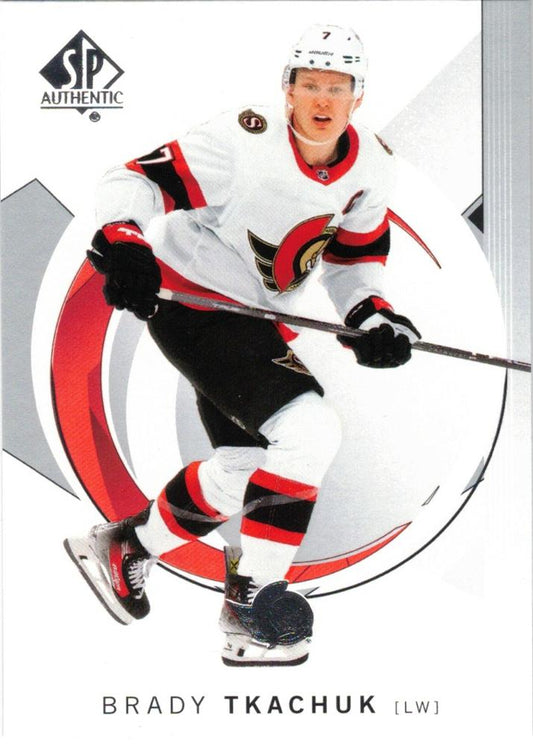 Brady Tkachuk #21 Ottawa Senators | 2024-25 SP Authentic | NHL Trading Card