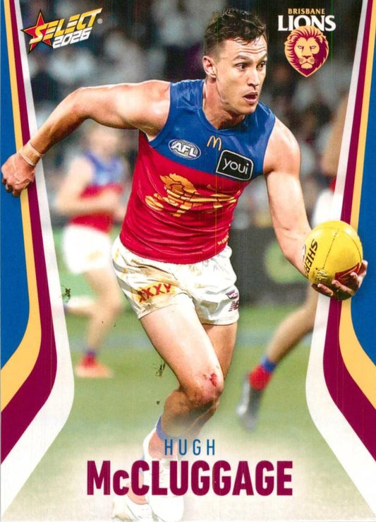 Hugh McCluggage #21 Brisbane Lions | 2026 Select AFL Footy Stars | Trading Card
