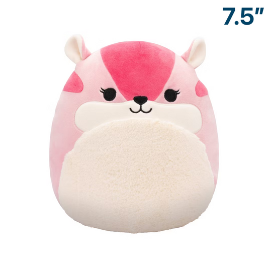 Dianalee the Pink Chipmunk ~ 7.5" Squishmallow Plush