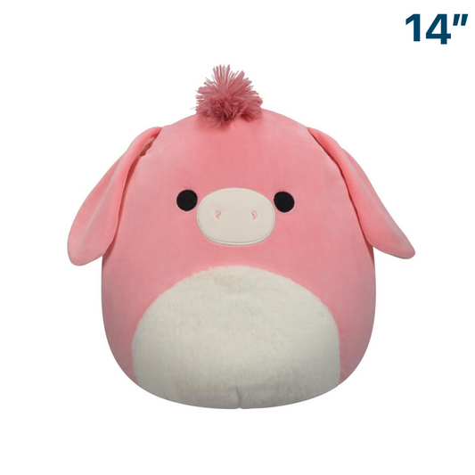Maudie the Pink Donkey ~ 14" Wave 18 Squishmallow Plush